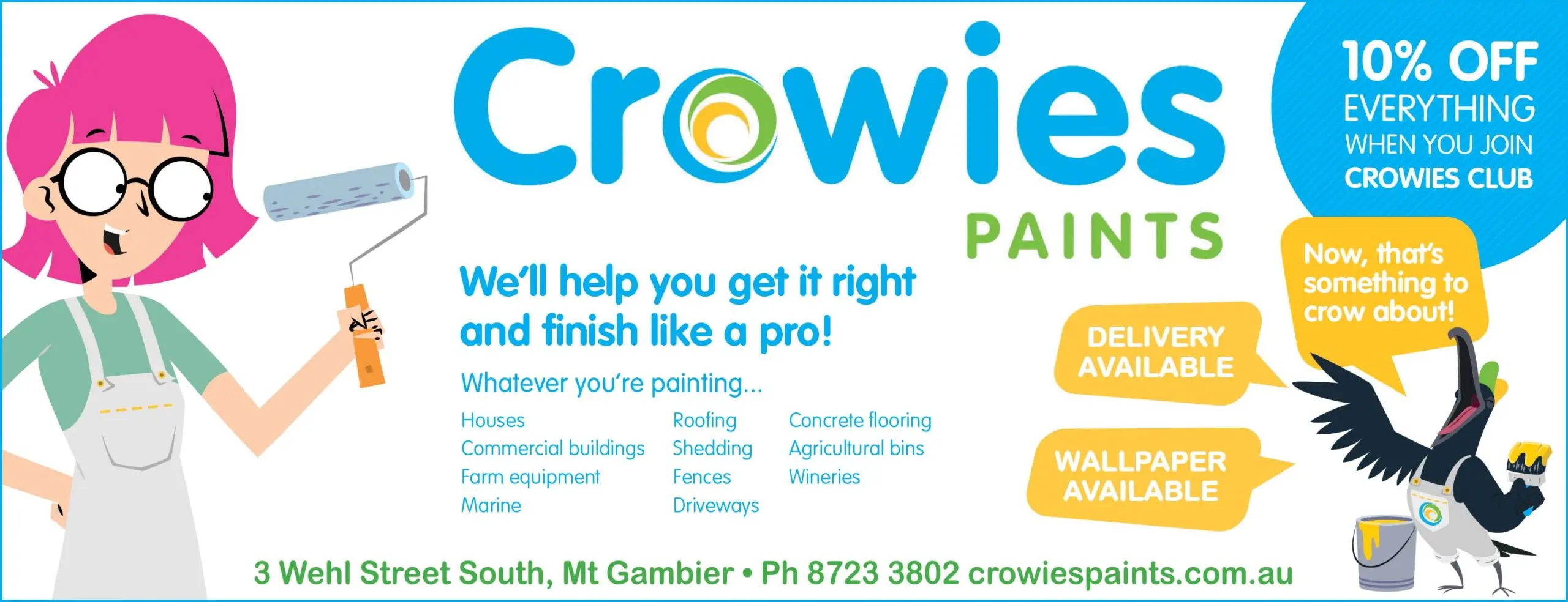 CROWIES PAINTS