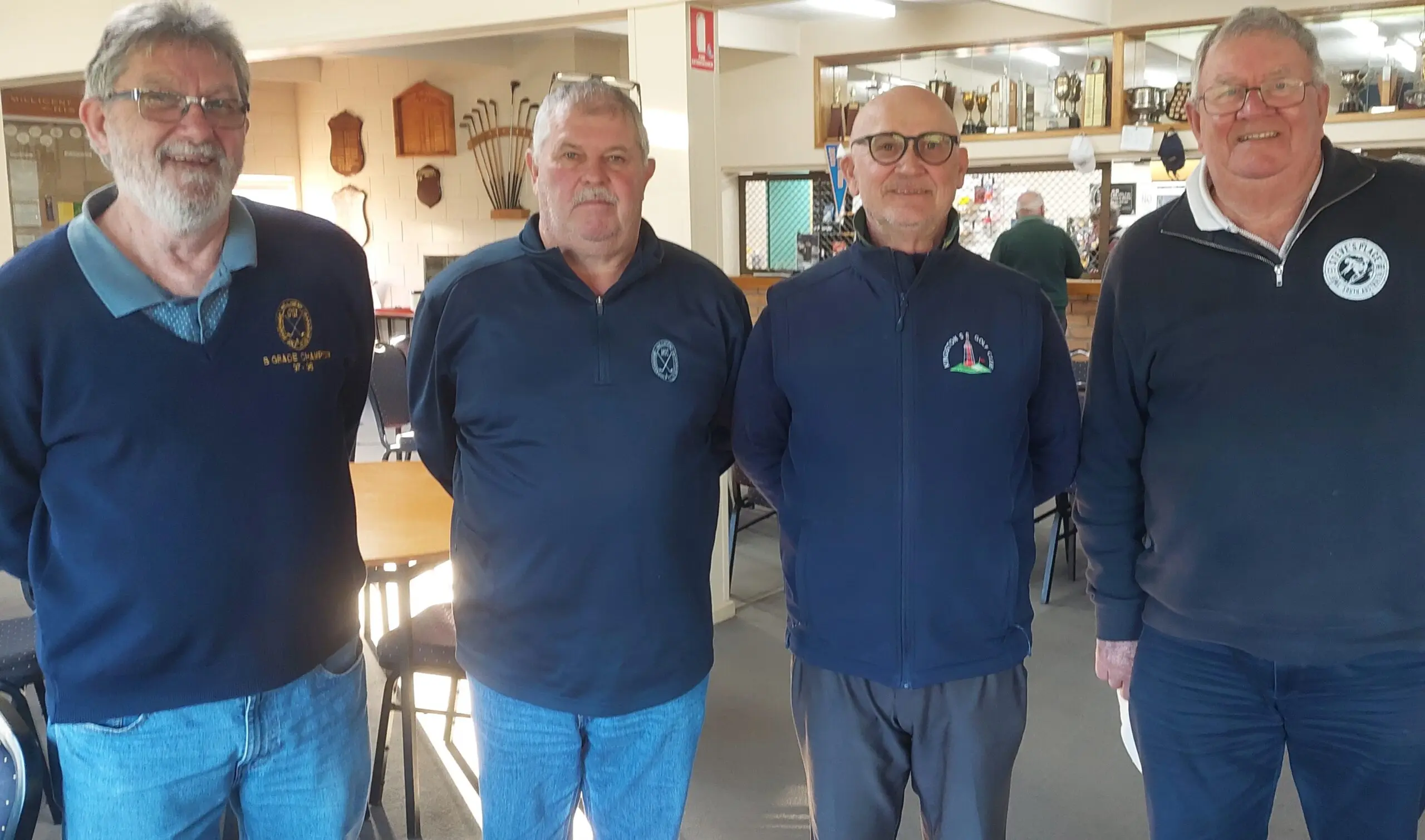 Bill Mullan – Millicent, Mark Pilmore – Millicent, Milan Hodak – Kingston, Brian Foreman – Robe Bill Mullan - Millicent, Mark Pilmore - Millicent, Milan Hodak - Kingston, Brian Foreman - Robe
