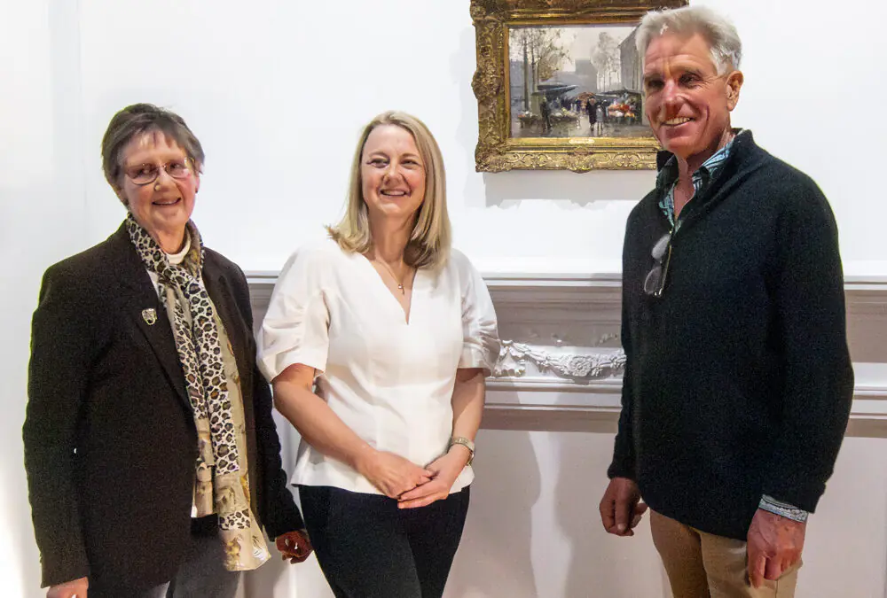 Naracoorte Art Gallery painting restored