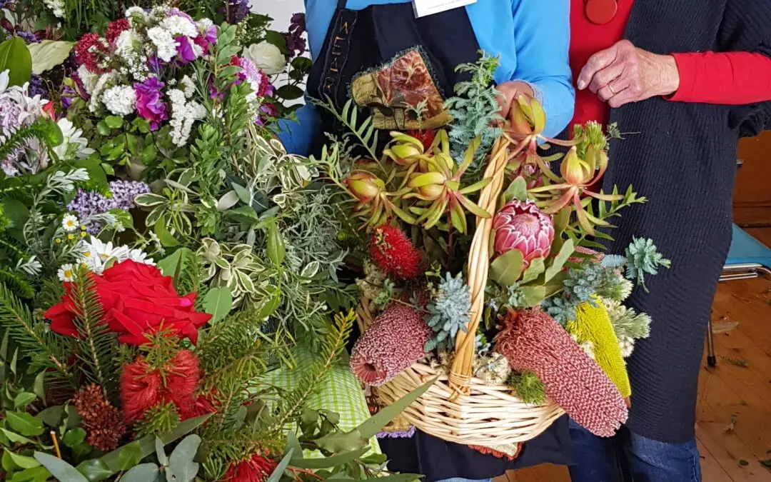 Floral artists at the Gallery