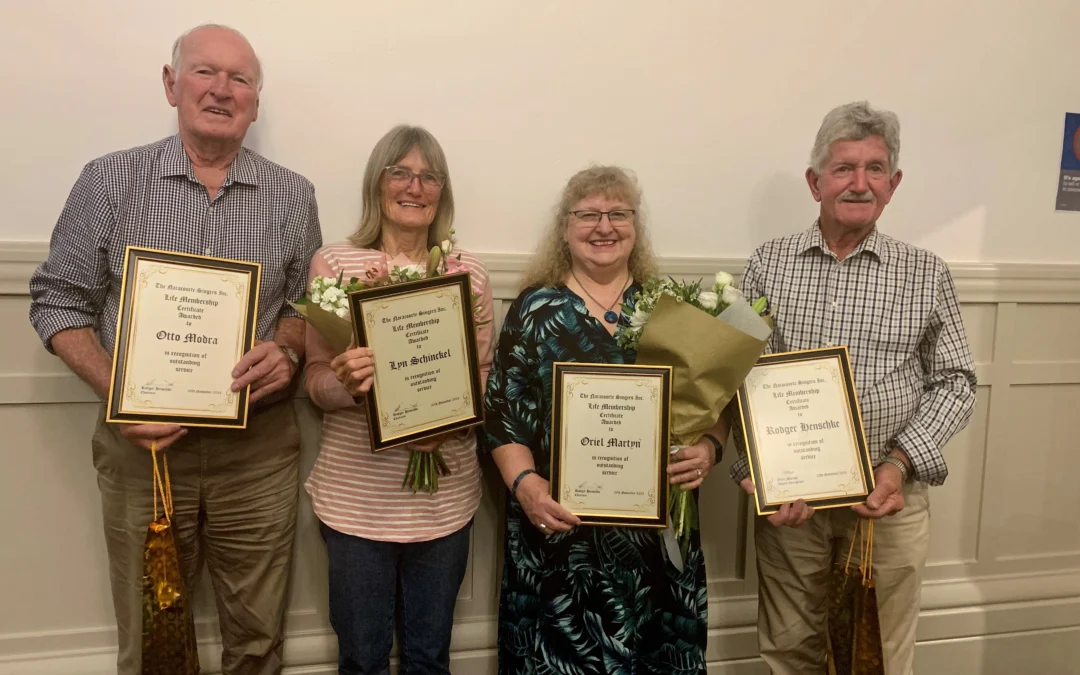 Life Membership of Naracoorte Singers