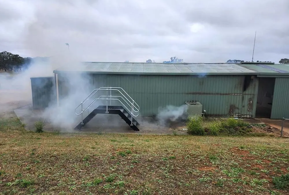 Blaze claims training centre