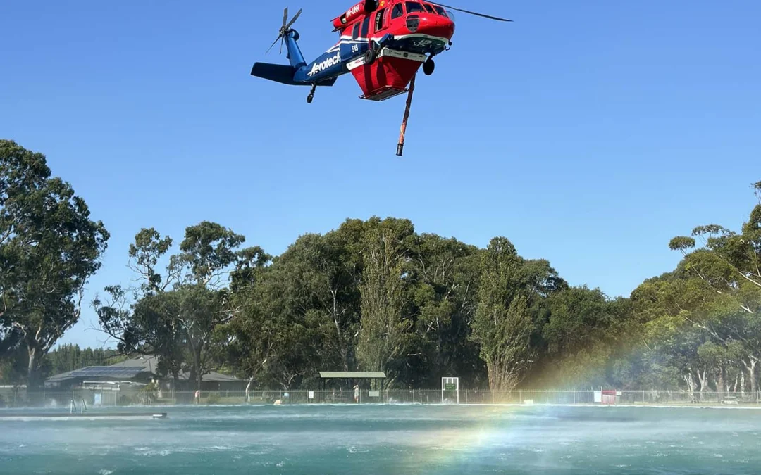 Lake helps firefighters