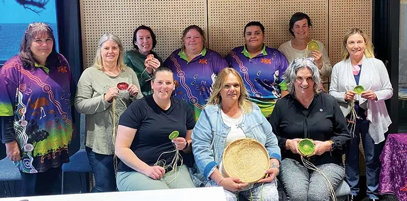 community – Lessons on basket weaving picture