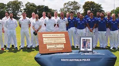 Memorial cricket match for Jason