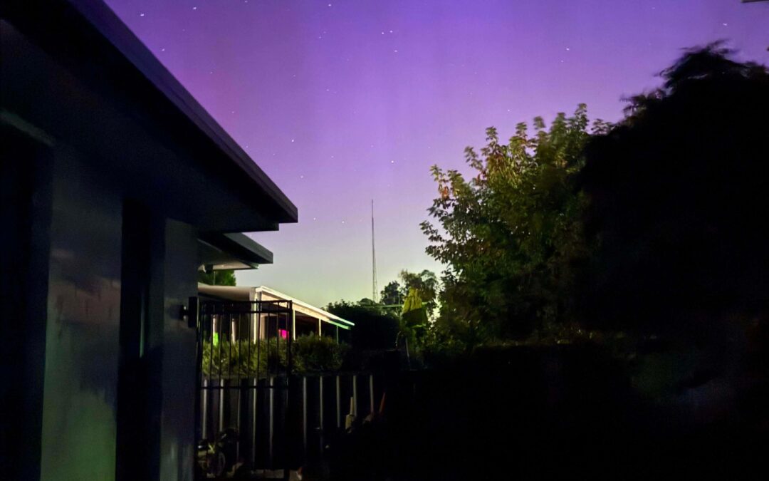 Southern lights stun Naracoorte sky